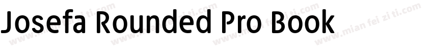 Josefa Rounded Pro Book字体转换